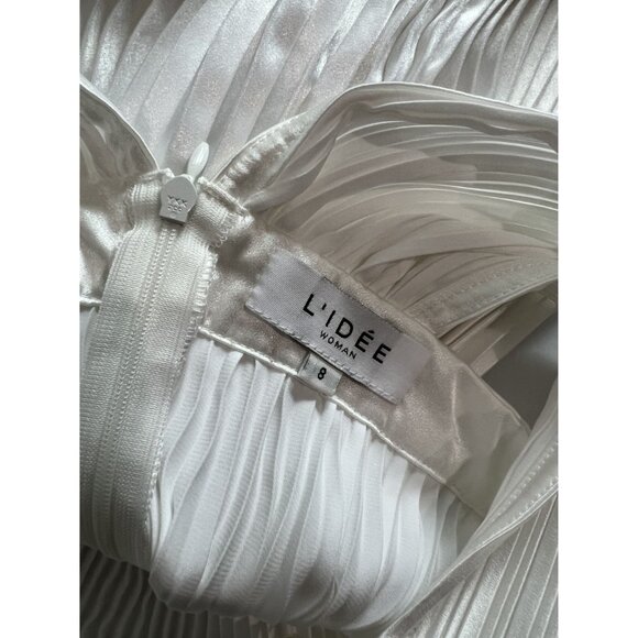 L'IDEE Gala Gown in Blanc - Picture 5 of 5